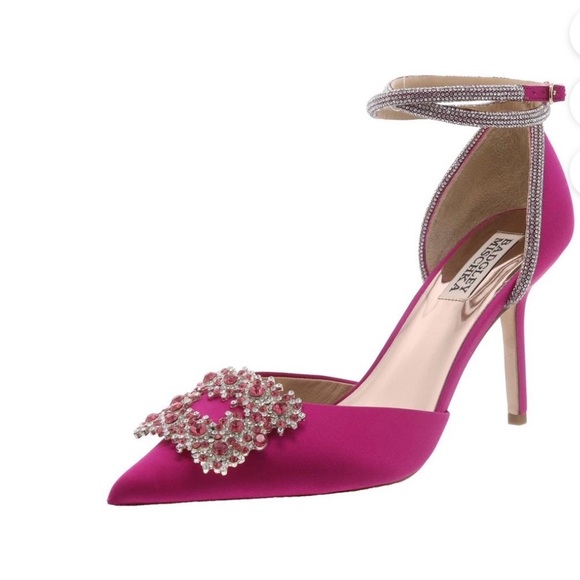 BADGLEY MISCHKA Saint Elegant 2 Piece with Ankle Strap size 7 - Picture 8 of 13